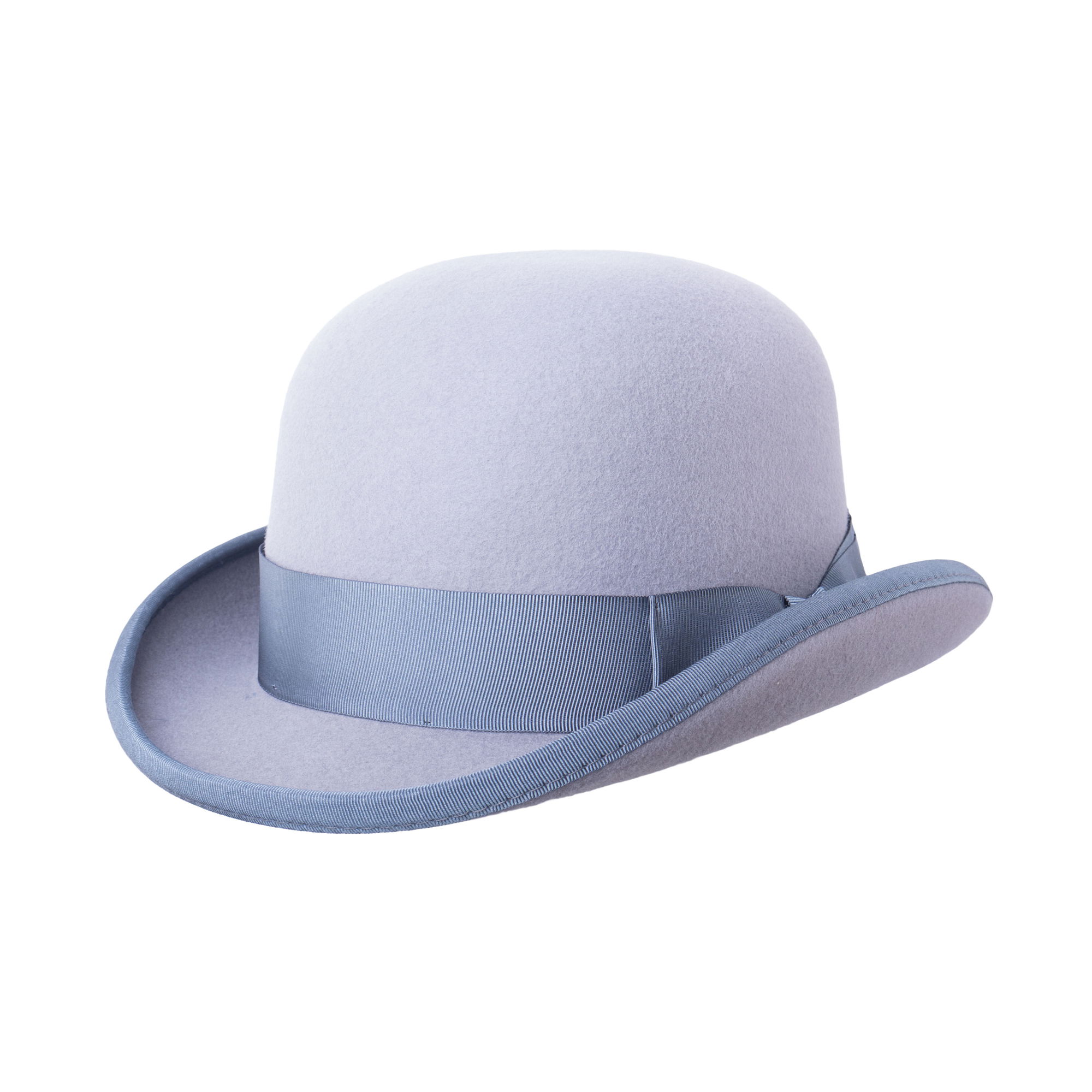 Melonenhut Bowler grau 62