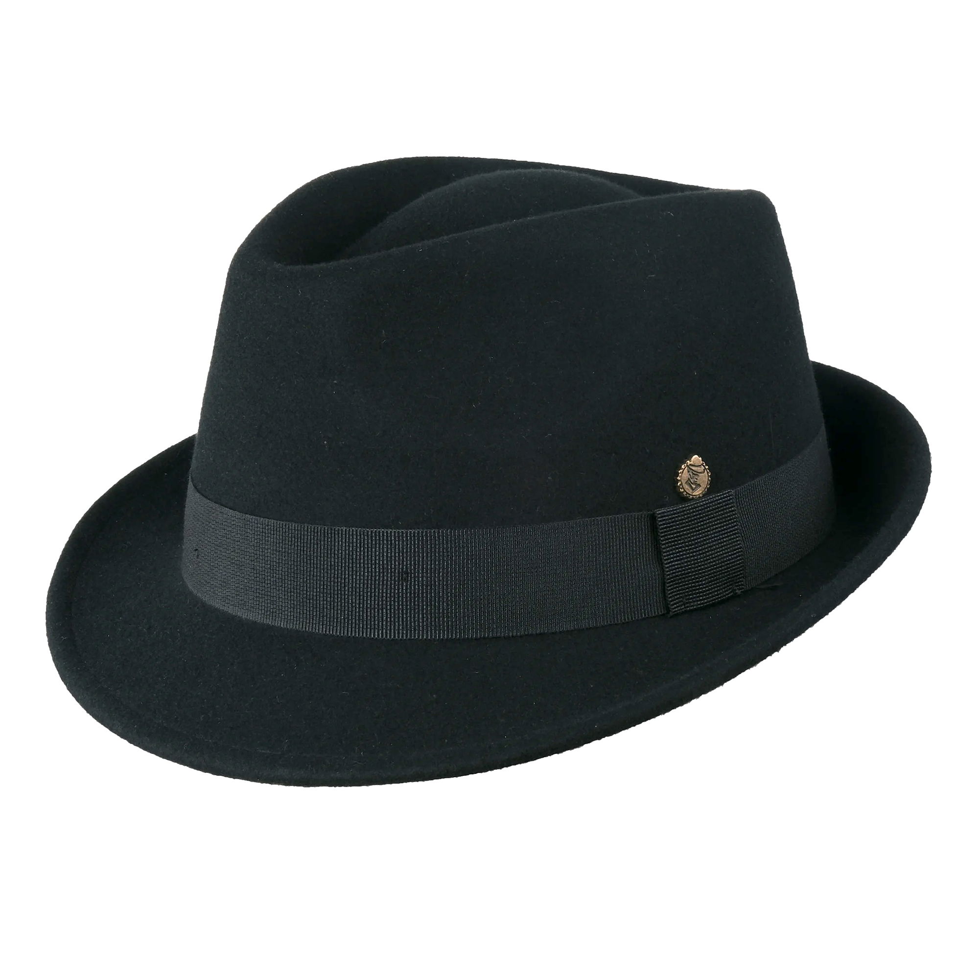 Trilby Filzhut Trento schwarz L